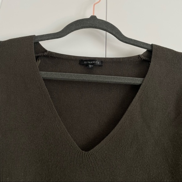 Dynamite Luca V neck Sweater - Picture 3 of 7